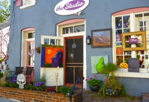 the studio