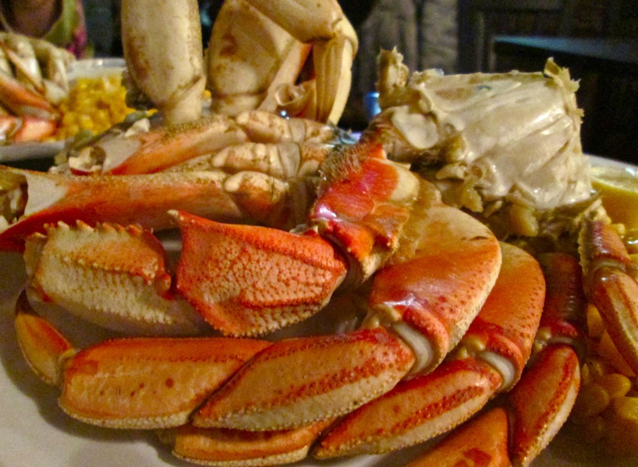 Turkey break: All you can eat crab legs at Fran's Pub ...