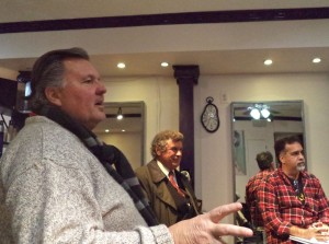(L to R) VC 2015 CEO Greg Gauthier, Chairman George Fernandez, and Jim Jolly, former VP of the New Hope Chamber at a recent business meeting.