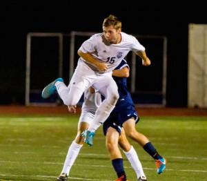 The Lion defense was led by Brett Edwardson, with dominant stops, disruption of set plays, and great collaboration with Igor Lupisella and Nate Wilson. (Photo: Ed Skoroda)