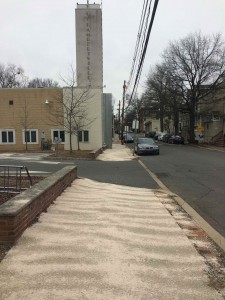 Lambertville streets have been salted.