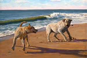 Painting by Stephen Brehm.