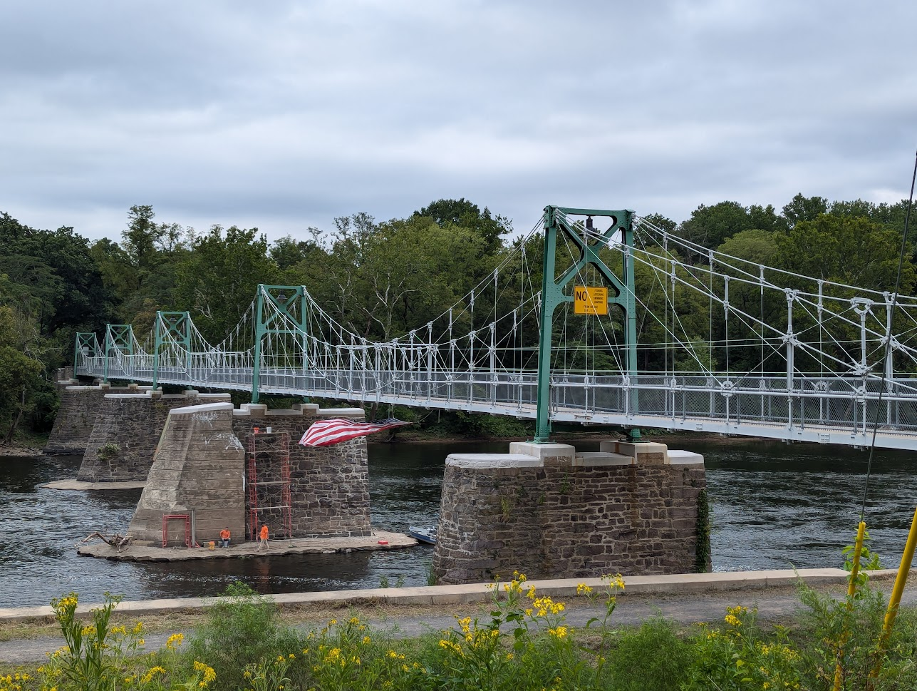 Lumberville-Raven Rock Pedestrian Bridge To Receive $3.2 Million Security & Lighting Upgrades - New Hope Free Press